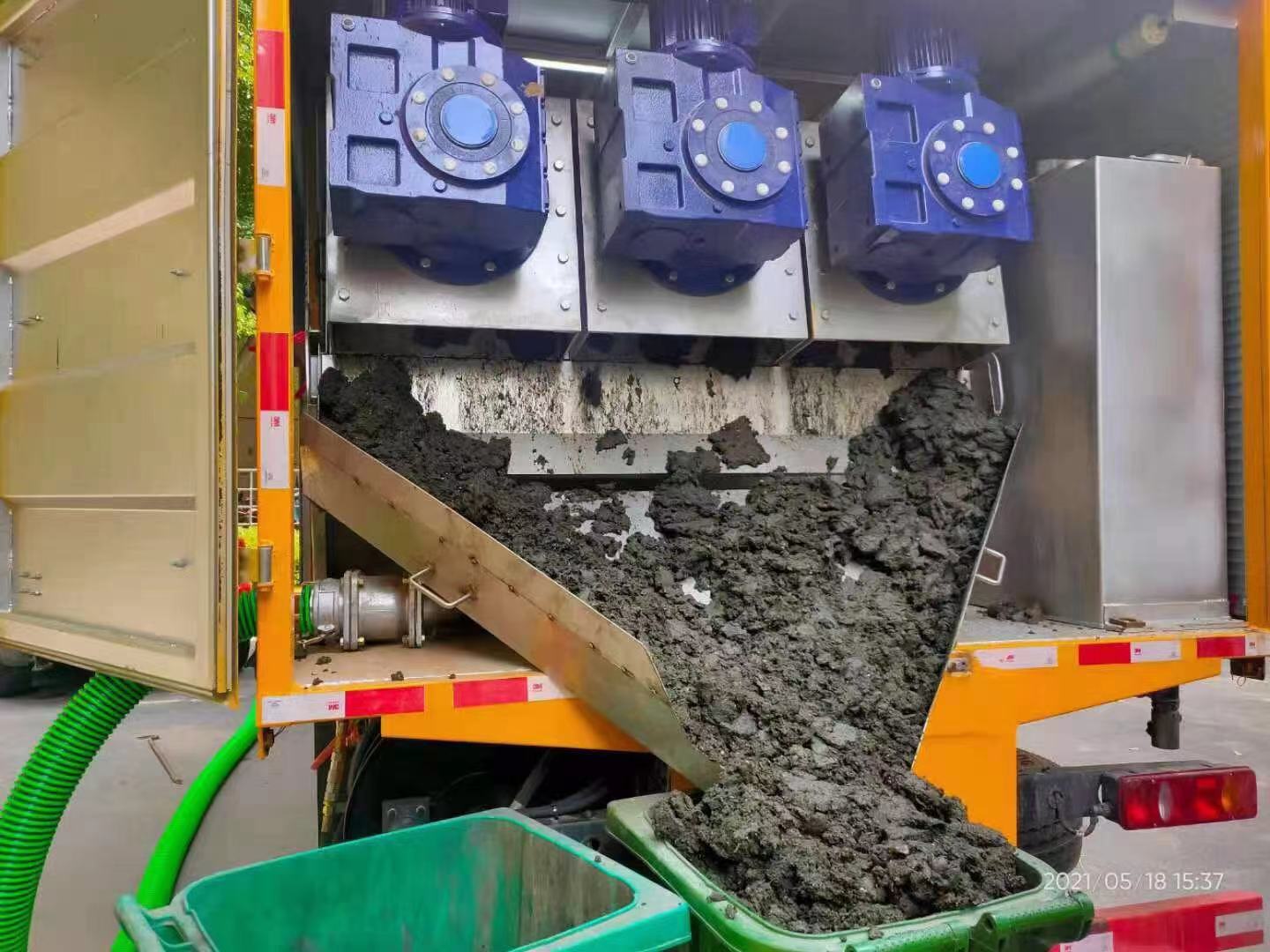 龙港化粪池清掏城市维护站-泥浆净化干湿分离处理